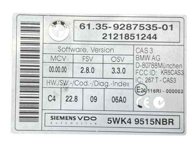 61359287535 BMW