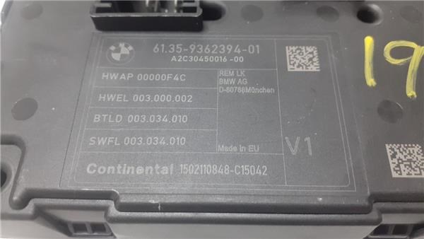Unidade de dispositivos de segurança 61359362394 BMW