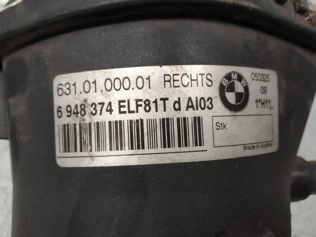 Luzes de nevoeiro direitas 6310100001 BMW
