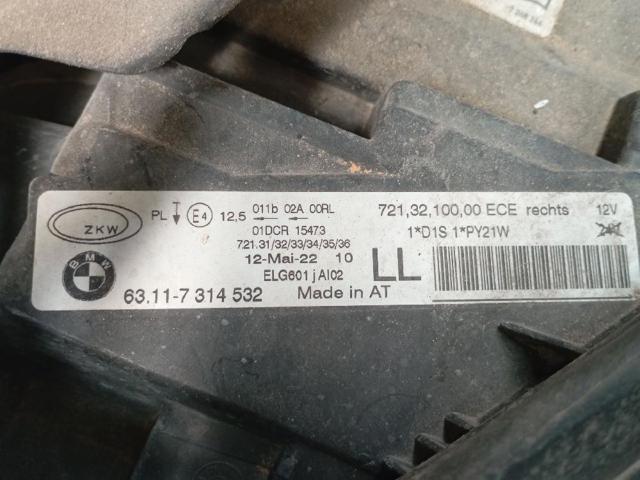 Luz direita 63117314532 BMW