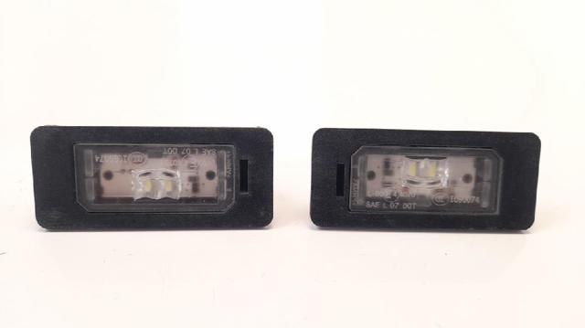 Lanterna da luz de fundo de matrícula traseira 63267193293 BMW