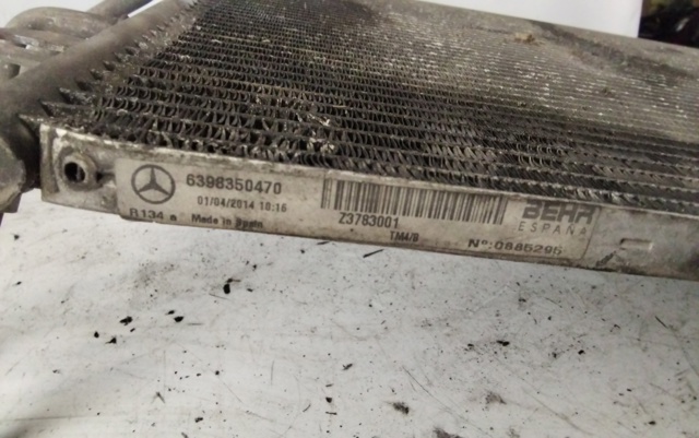 Radiador de aparelho de ar condicionado 6398350470 MERCEDES