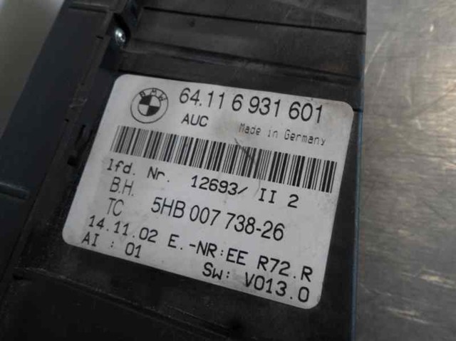 64116931601 BMW