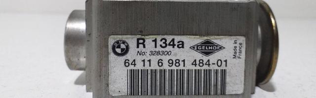 Válvula TRV de aparelho de ar condicionado 64116981484 BMW