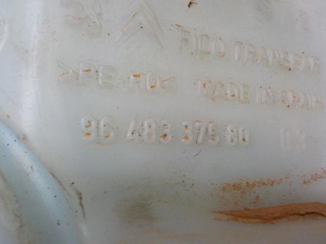 Tanque de fluido para lavador de vidro 6431F3 PEUGEOT