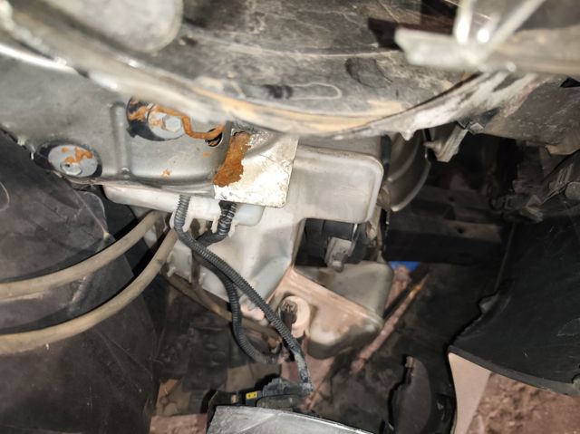 Tanque de fluido para lavador de vidro 6431L2 PEUGEOT