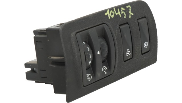 Botão (regulador) de corretor das luzes 648450007R RENAULT