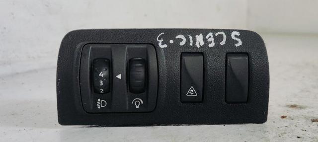 Botão (regulador) de corretor das luzes 648450007R RENAULT