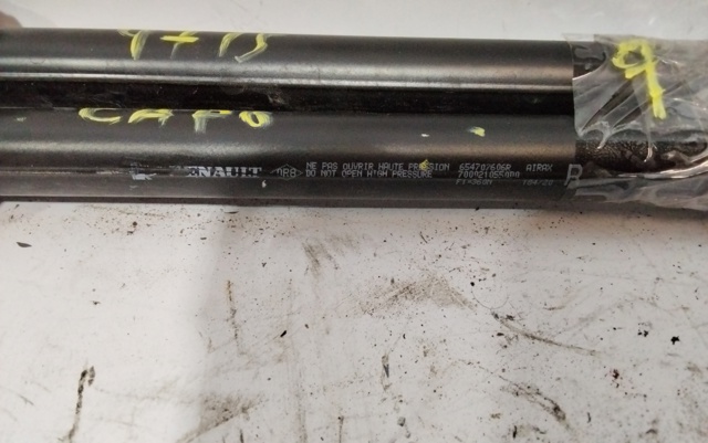 Amortecedor da capota 654700462R RENAULT