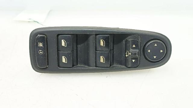 Unidade de botões dianteira esquerda de controlo de elevador de vidro 6554YH PEUGEOT