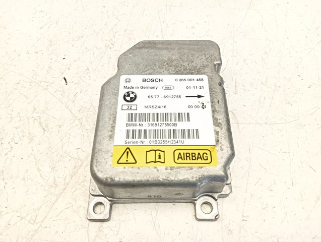 Módulo processador de controlo da bolsa de ar (Centralina eletrônica AIRBAG) 65776912755 BMW