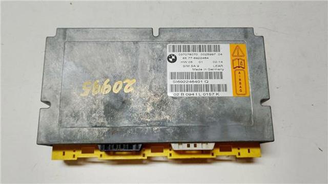 Módulo processador de controlo da bolsa de ar (Centralina eletrônica AIRBAG) 65776922464 BMW