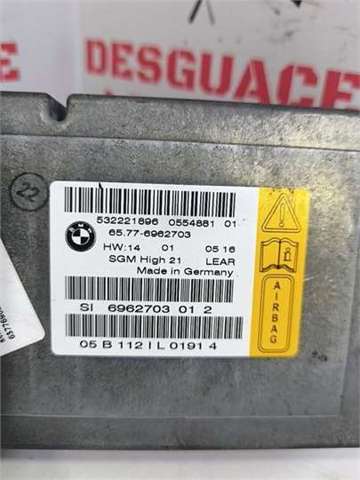 Módulo processador de controlo da bolsa de ar (Centralina eletrônica AIRBAG) 65776962703 BMW