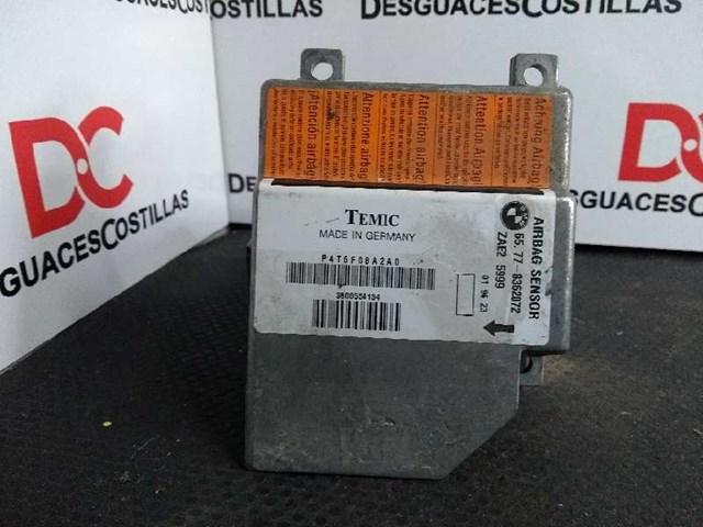 Módulo processador de controlo da bolsa de ar (Centralina eletrônica AIRBAG) 65778362072 BMW