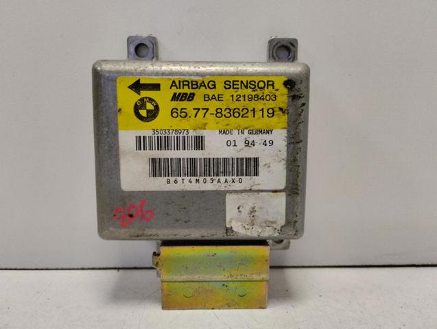 Módulo processador de controlo da bolsa de ar (Centralina eletrônica AIRBAG) 65778362119 BMW