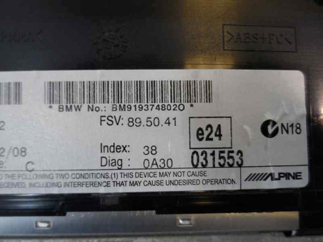 65829193748 BMW