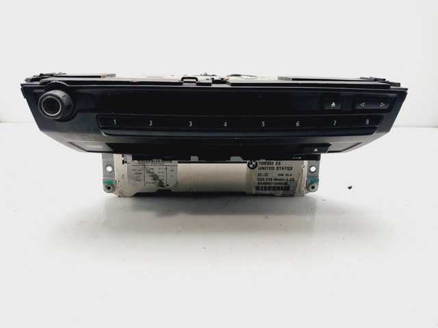 Aparelhagem de som (rádio AM/FM) para BMW X6 E71