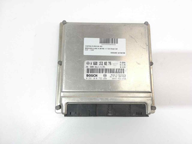 Módulo de direção (Centralina eletrônica) de motor 6681530279 MERCEDES