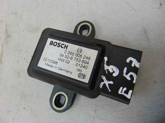 Sensor de aceleração transversal (ESP) 6753694 BMW