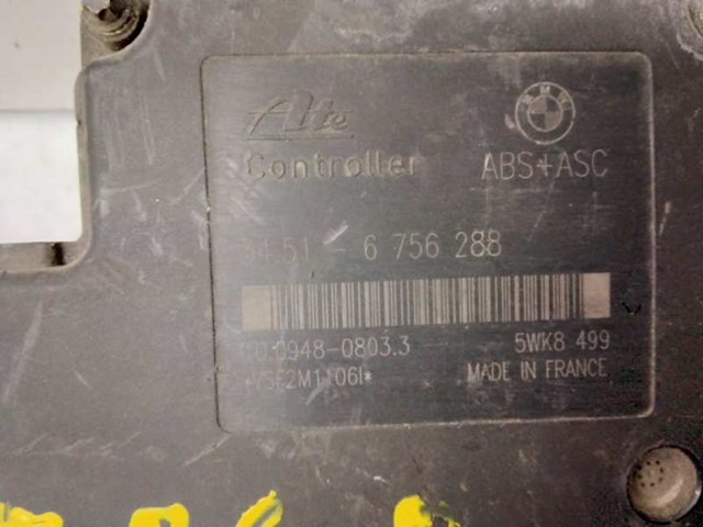 Unidade hidráulico de controlo ABS 6756288 BMW