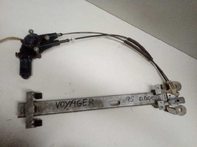 Mecanismo de acionamento de vidro da porta dianteira direita 68037296AA CHRYSLER