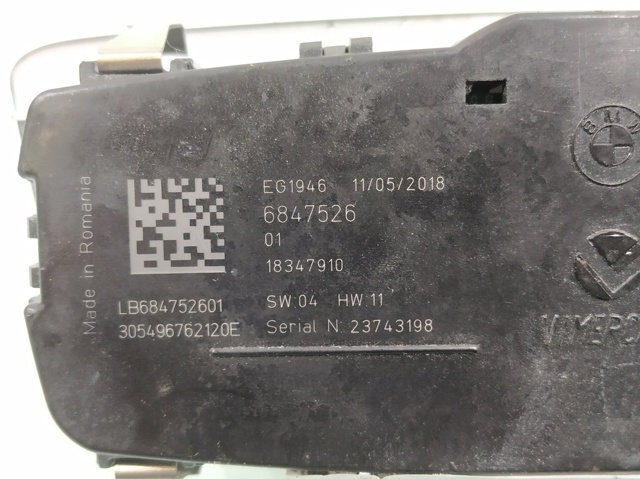 Comutador das luzes no "painel de instrumentos" 6847526 BMW