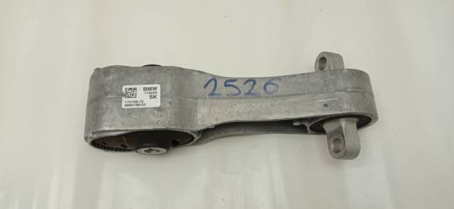Coxim (suporte) esquerdo traseiro de motor 6885788 BMW