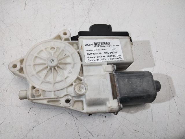 Motor de acionamento de vidro da porta dianteira esquerda 69259631 BMW