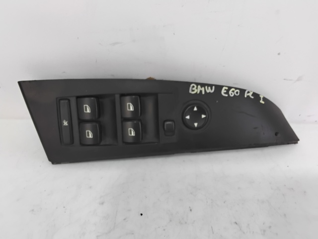Unidade de botões dianteira esquerda de controlo de elevador de vidro 6951904 BMW