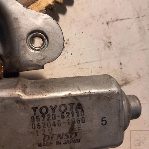 Mecanismo de acionamento de vidro da porta dianteira esquerda para Toyota Corolla E12J