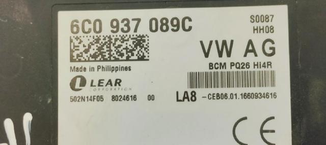 Unidade de conforto Seat Ibiza 4 6J5, 6P1