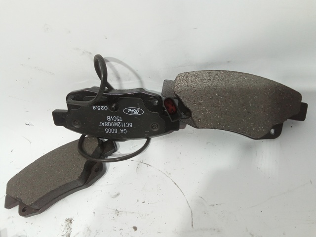 Sapatas do freio traseiras de disco 6C112M008AF FORD