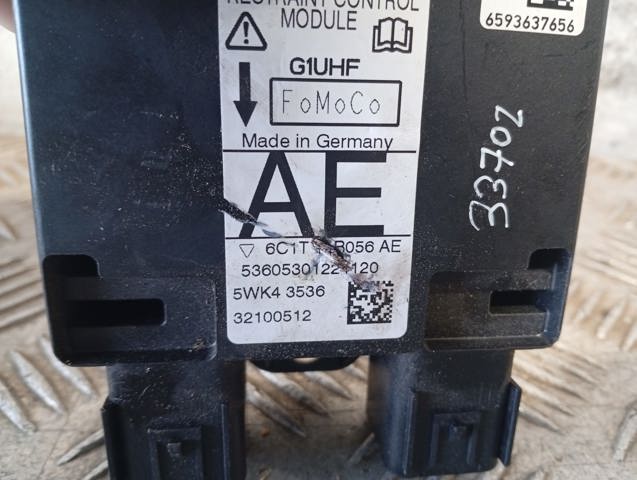 Módulo processador de controlo da bolsa de ar (Centralina eletrônica AIRBAG) 6C1T14B056AE FORD