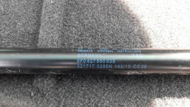 Amortecedor de tampa de porta-malas (de 3ª/5ª porta traseira) 6F0827550A VAG
