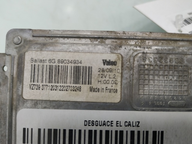 6G89034934 Peugeot/Citroen
