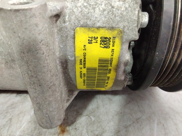 Compressor de aparelho de ar condicionado 6G9119D629DE FORD