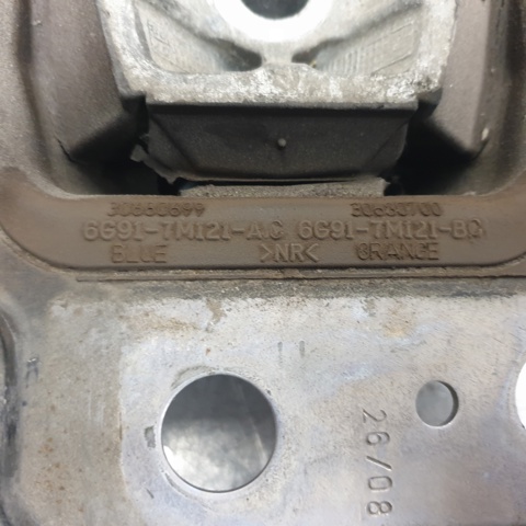 Coxim (suporte) esquerdo de motor 6G917M121BC FORD