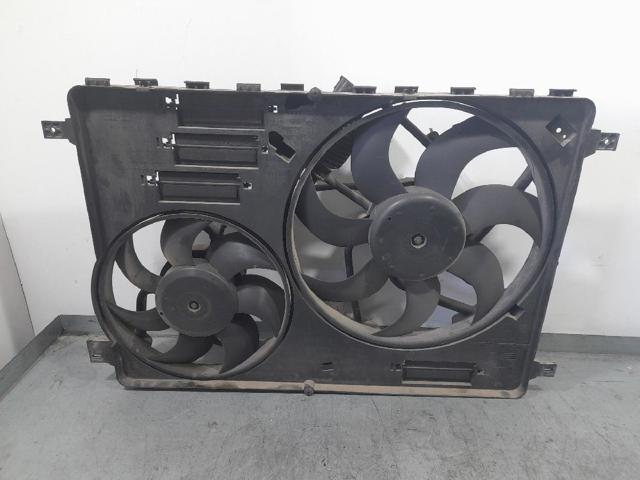 Difusor do radiador de esfriamento, montado com motor e roda de aletas 6G918C607BE LAND ROVER