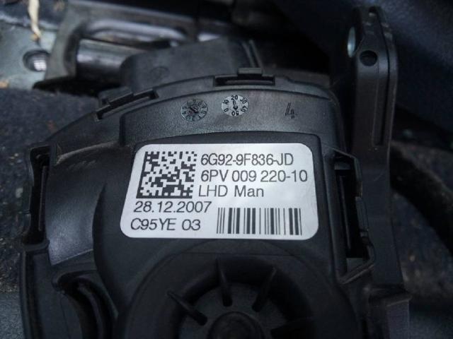 Pedal de gás (de acelerador) 6G929F836JD FORD