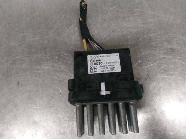 Resistor (resistência) de ventilador de forno (de aquecedor de salão) 6G9T19E624AD FORD