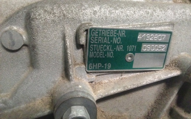 Caixa Automática de Mudança montada 6HP19 BMW