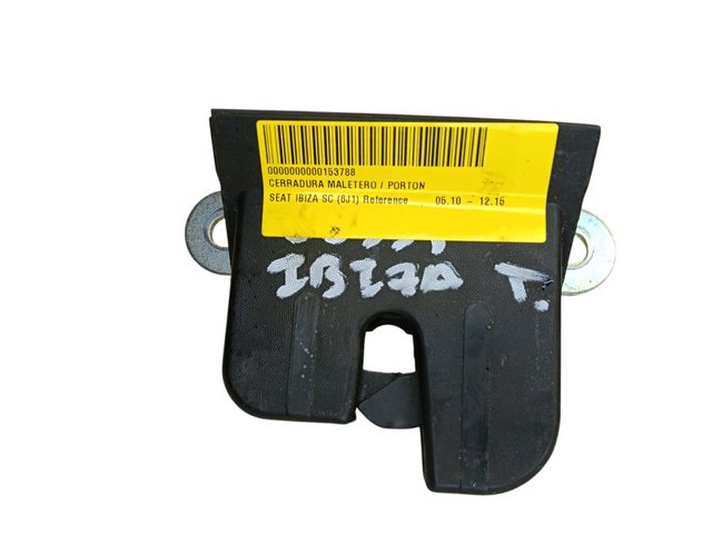 Fecho de tampa de porta-malas (de 3ª/5ª porta traseira) 6J3827505 VAG