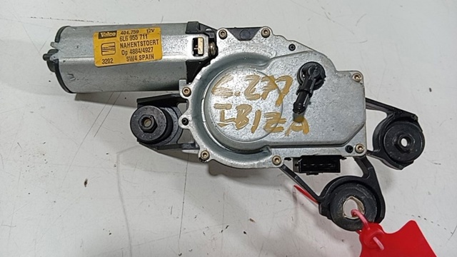Motor de limpador pára-brisas de vidro traseiro 6L6955711 VAG