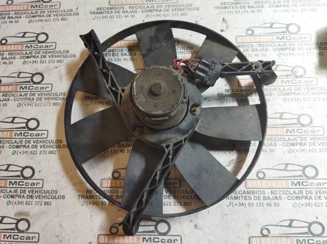 Ventilador elétrico de esfriamento montado (motor + roda de aletas) 6N0959455F VAG
