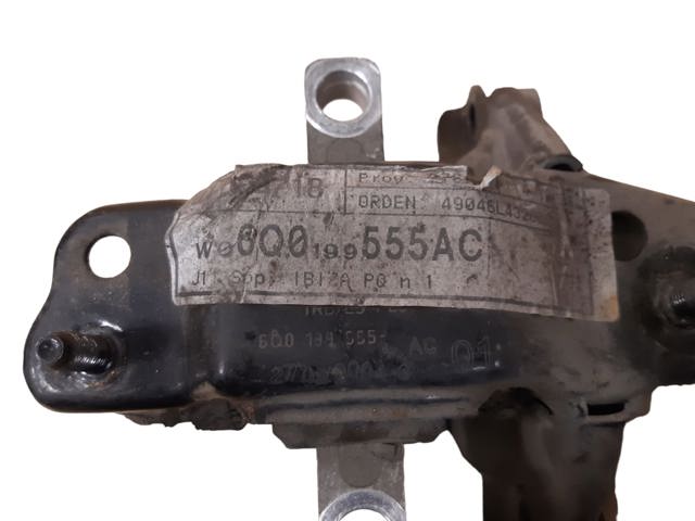 Coxim (suporte) esquerdo de motor 6Q0199555AC VAG