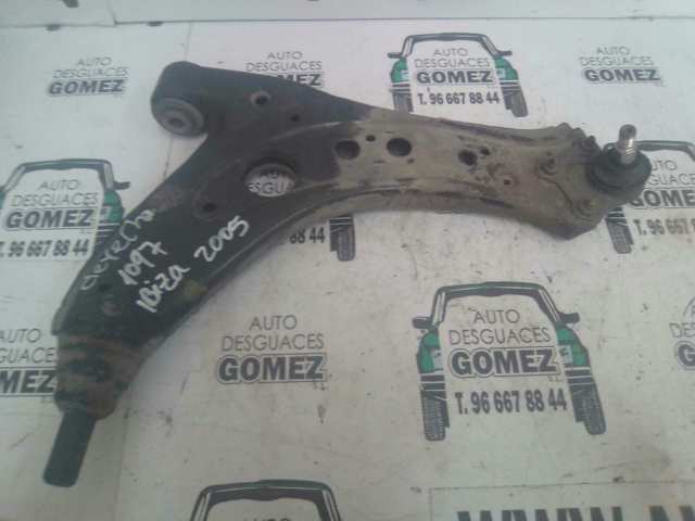 Braço oscilante inferior esquerdo/direito de suspensão dianteira 6Q0407151L VAG