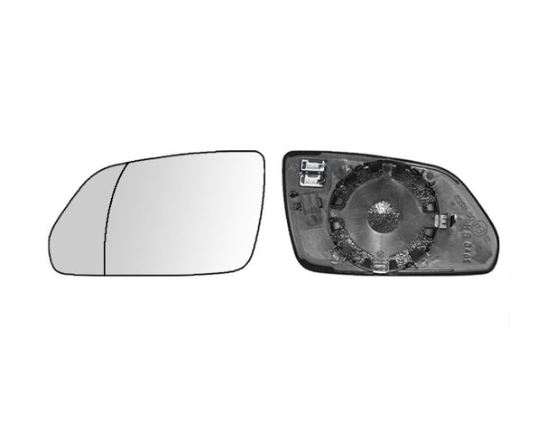 Elemento espelhado do espelho de retrovisão esquerdo 6Q0857521F VAG