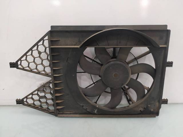 Ventilador elétrico de esfriamento montado (motor + roda de aletas) 6Q0959455AF VAG