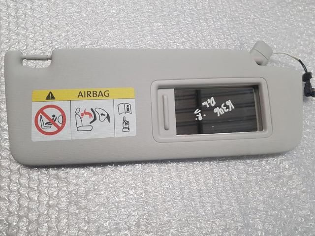 Pala contra o sol 6R0857552AL2F4 VAG