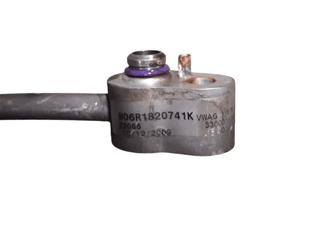 Mangueira de aparelho de ar condicionado, desde o compressor até o radiador 6R1820741K VAG